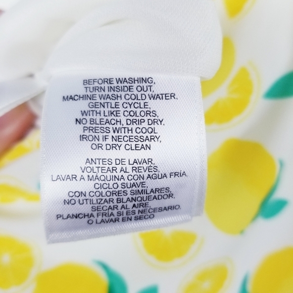 Cappagallo Lemon Dress NWT size Medium - Picture 11 of 13